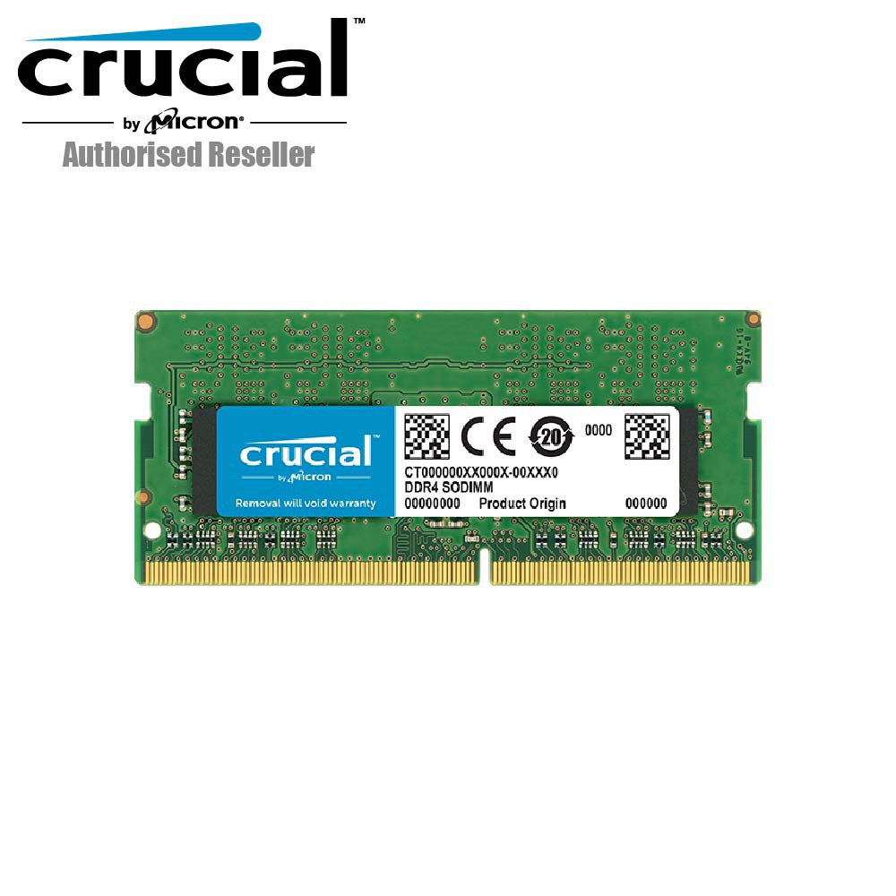Crucial 8GB Single DDR3/DDR3L 1600 MT/S (PC3-12800) Unbuffered SODIMM